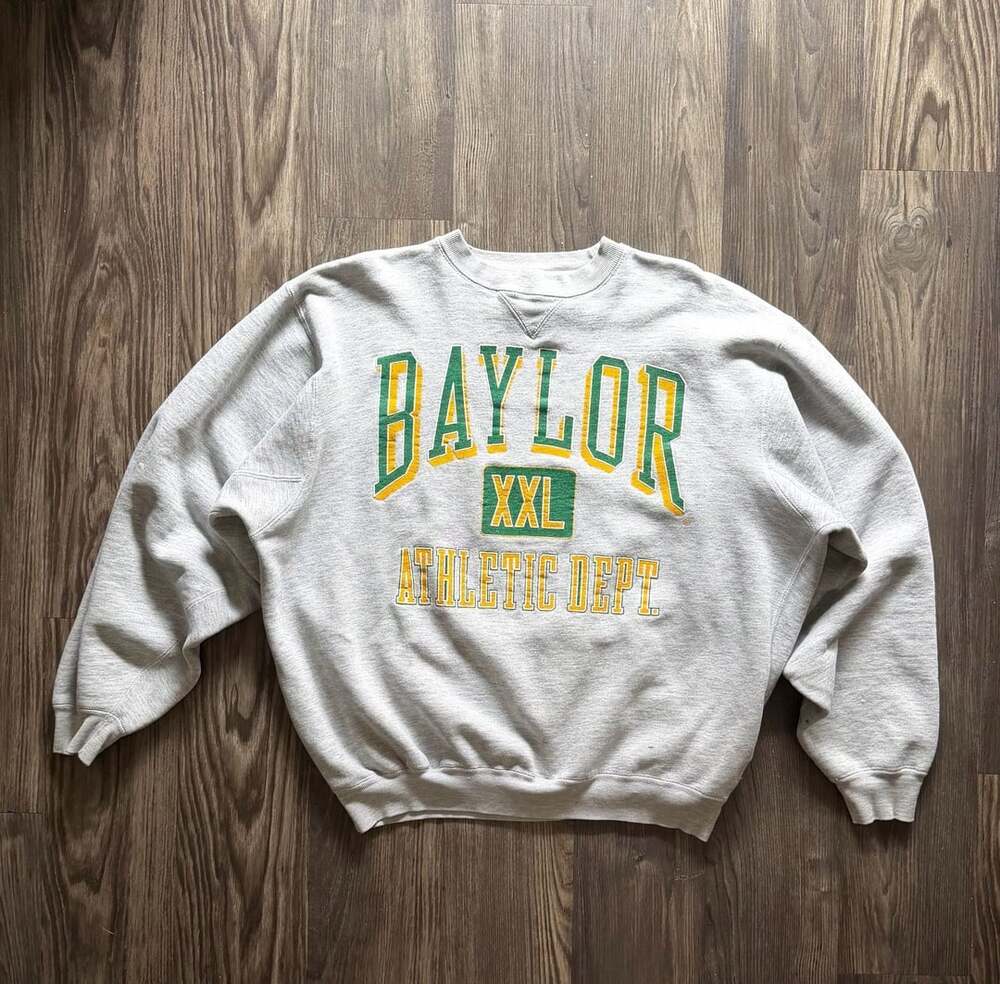 Vintage Galt Sand Baylor Athletic Dept Sweatshirt Size XXL